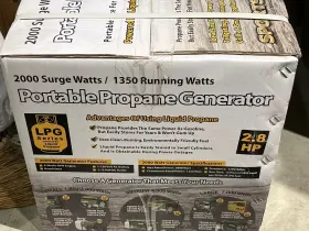 GEN2000LP SPORTSMAN Propane Fuelled Generator Watts