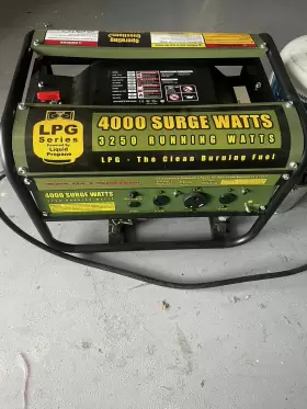 GEN4000LP SPORTSMAN Lpg Propane Generator Tank