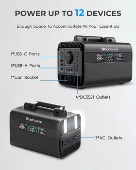 S300M STORCUBE Power Station Solar Generator Battery #3