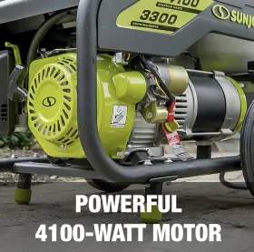 SJG4100LP-TV1 SUN JOE Propane Generator Electric Start #2
