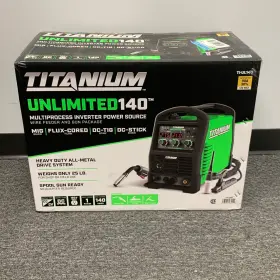 58828 TITANIUM Unlimited Process Welder Inverter