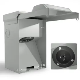 SKU00097-50A TOCRETOARE Power Inlet Box Cord Nema Amp
