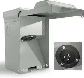 SKU00097HF-50A TOCRETOARE Power Inlet Box Cord Nema Amp