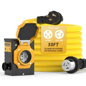 SS2-50P-50FT TOOLIOM Cord Inlet Box Nema Amp Generator