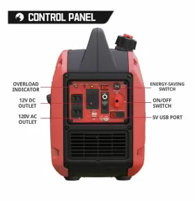 56203I ULTRA Inverter Gas Generator Oil Shutdown Lightw #2