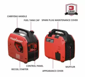 56203I ULTRA Inverter Gas Generator Oil Shutdown Lightw #3