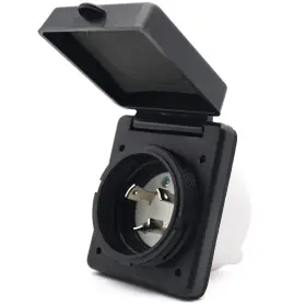 RV100R VEEPEAK Power Inlet Nema Twist Locking Plug Cov Amp