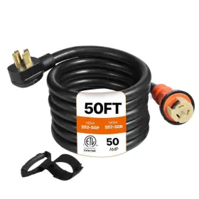 FDJYCX50FT50AHCZ1V1 VEVOR Generator Power Cord Etl Amp