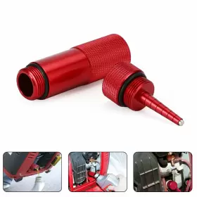 H086-A001-RED VIPJQ Generator Mess Oil Funnel Magnetic Honda