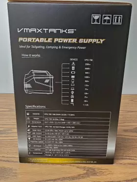 VPG750 VMAXTANKS Power Station Trade Booth Pure Sine Wave #2