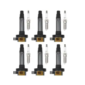 UF646 WAHPARTS Set Ignition Coil Pack Spark Plugs