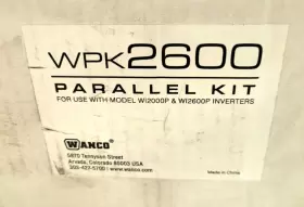 WPK2600 WANCO Parallel Inverter Kit #2