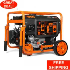 322849094 WEN Dual Fuel Electric Start Generator