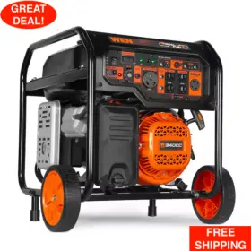 330228185 WEN Generator Electric Start Dual Fuel Gas