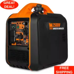333666905 WEN Gas Inverter Generator Recoil Start Fuel Shut