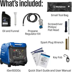 IGEN5000C WESTINGHOUSE OUTDOOR POWER EQUIPMENT Gas Inverter #2
