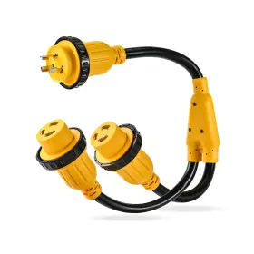 XL530R-A WYM WORLD Nema Power Splitter Cord Etl Liste Amp