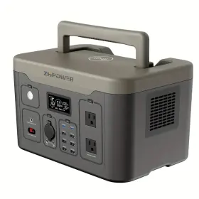 ZH-CN-1000A ZHPOWER Solar Power Station Battery Backup Ac Usb