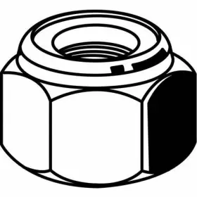 U12705.112.0001 ZORO SELECT Lock Nut Steel