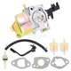 Carburetor Fuel Joint Filter Set for UST Gasoline Generator GG2300 GG3500 GG4200