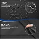 Black Generator Cover - 32x24x24 in, Waterproof & Heavy Duty
