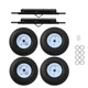Wheel Kit for Honda Generator EU3000is - SOLID NEVER FLAT TIRES - All Terrain