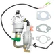  Carburetor Kit, Dual Fuel LPG Carburetor, Replacement for Duromax XP10000EH 