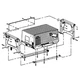 CUMMINS (ONAN GENERATORS) 515-A030X652 UNDERFLOOR MOUNTING KIT
