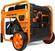 WEN 4500-W Portable RV Ready Dual Fuel Inverter Generator, Electric Start and CO