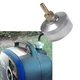 Aluminum Extended Run Fuel Gas Cap w/ Brass Hose For Yamaha EF2000is EF1000is