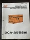 MQ MULTIQUIP Power DCA-25SSA GENSET Imstruction shop MANUAL BOOK LIST Generator