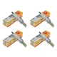 Genuine NGK CR8E 1275 Spark Plugs Pack of 4 Suzuki SV 650 U 2005