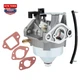 Carburetor for Honda GCV170LA Lawn Mowers HRN216 Repl 16100-Z9L-811 w Gaskets