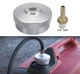 Aluminum Extended Run Fuel Gas Cap w/ Brass Hose For Yamaha EF2000is EF1000is