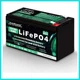 Lifepo4 Battery 3000+ Deep Cycles 12V Lithium Battery for Solar/Wind Power, L...