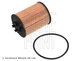 Blue Print ADZ92119 Oil Filter for Opel Suzuki Vauxhall
