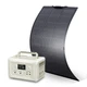 ALLPOWERS R600 Power Station 600W Solar Generator with 100W Solar Panel Flexible