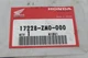 Honda Outer Filter for Generators EU2000I EU2000IK1 EB2000IT1 EB2000I