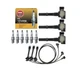 Yoshi Motors Ignition Coil Pack & NGK G-Power Platinum Spark Plug + Wireset R...