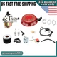For Honda GX340 GX390 11HP 13HP Engine Carburetor Kit 16100-ZF6-V01 WT40XK1