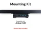 Desk Mount Kit for Anker 521 Power Strip &ndash; Under Desk Mount Brackets, Reversible