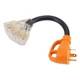 3-Outlet RV Power Adapter 30A to 15A for MaXpeedingRods MXR3500/3800 Generator