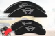 2003-2008 Honda Pilot Front + Rear Black "MGP" Brake Disc Caliper Covers 4pc Set