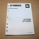 Yamaha EF7200D/DE Factory Service Manual Repair Book OEM