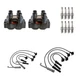 Denso 2 Ignition Coil Wires 8 NGK Nickel Spark Plugs Kit For Ranger B2300 L4