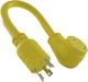 Conntek 14825 RV Generator Adapter with 30 Amp 3 Prong Locking Male Plug To... 