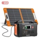 Flashfish Solar Generator Portable 200W 151Wh Optional With 60W 18V Solar Panel