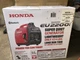 New In Box Honda EU2200ITAN 2200W 120V GENERATORw/ CO-MINDER (48 States)