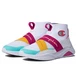 Champion Lady Legend V CB High-Top Sneaker CA100565W, White/Peach/Berry Size 8