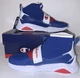 Champion Women's Lady Legend V CB High-Top Shoe Size 11 Blue White Red NEW